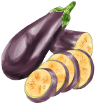 Dessin d'aubergine